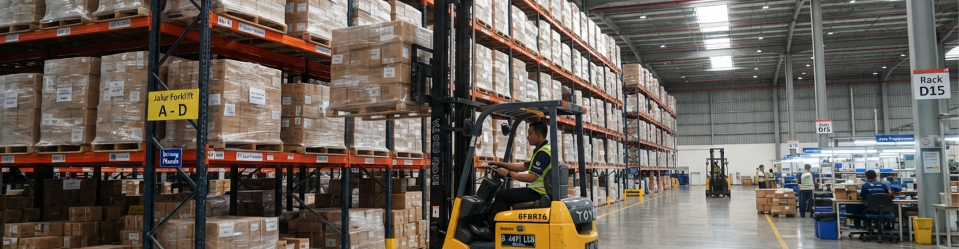 Modern IT Equipment Distribution Center